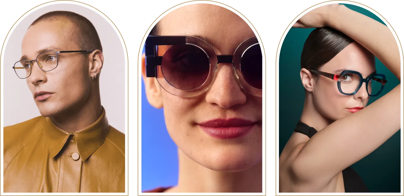 distinctive eyewear styles